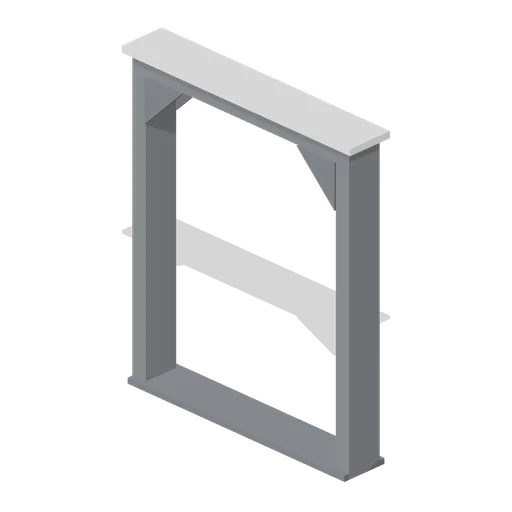 Greybox void opening frame (Modular Greybox Architecture Kit)