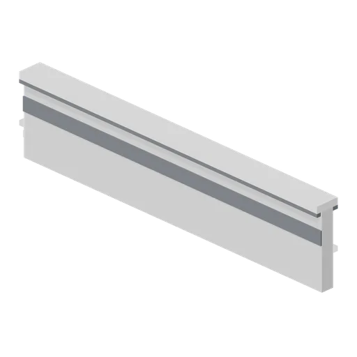 Greybox parapet 4 m (Modular Greybox Architecture Kit)