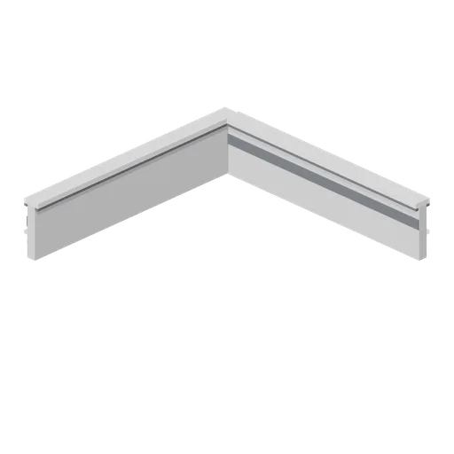 Greybox parapet corner cell (Modular Greybox Architecture Kit)