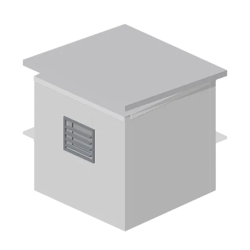 Greybox roof access housing (Modular Greybox Architecture Kit)