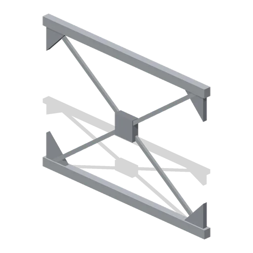 Greybox cross brace pair 4 m (Modular Greybox Architecture Kit)