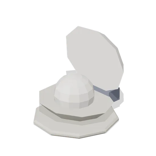 Pearl in shell icon (Game UI icon library)