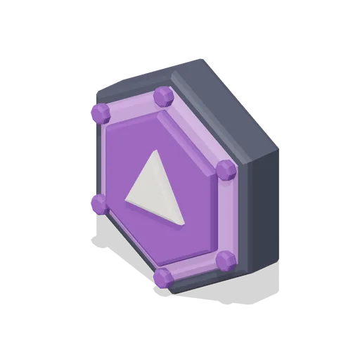 Hex token icon (Game UI icon library)
