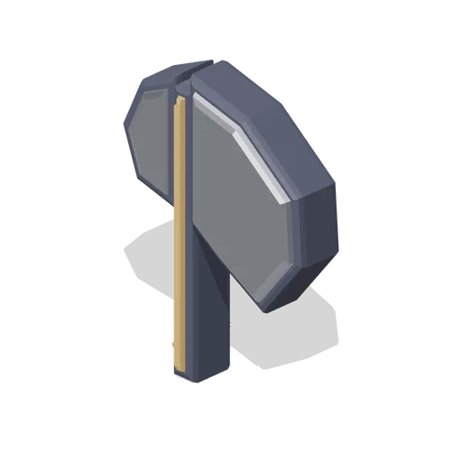 Axe glyph (Game UI icon library)