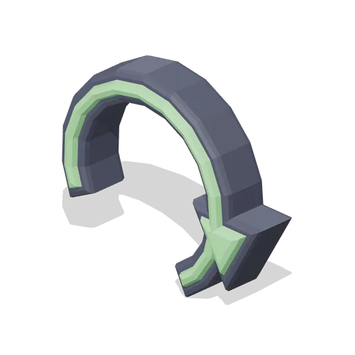 Circular arrow icon (Game UI icon library)