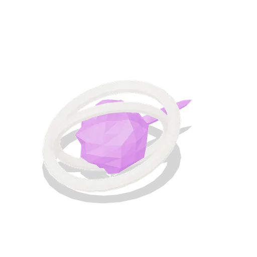 Homing orb with rings (VFX Mesh Library)