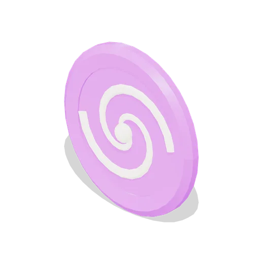 Portal disc with swirl (VFX Mesh Library)