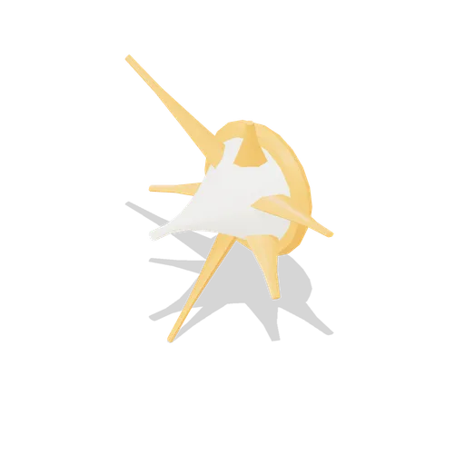 Muzzle star flash, medium (VFX Mesh Library)