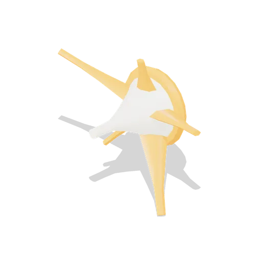 Muzzle star flash, small (VFX Mesh Library)