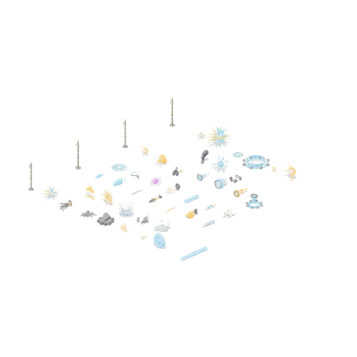 VFX firing range board (VFX Mesh Library)