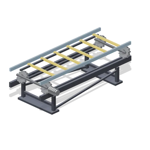Twin chain flight conveyor (Animated Mechanisms Kit)