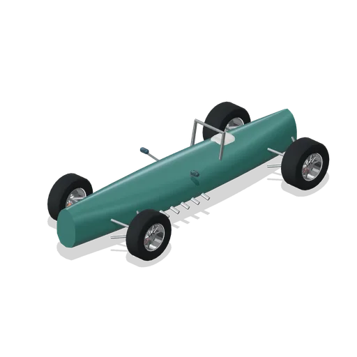 1950s front-engine cigar (Grand Prix Circuit and Open-Wheel Cars)
