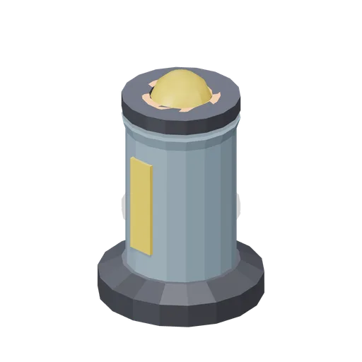 Domed button on a pedestal (Animated Mechanisms Kit)