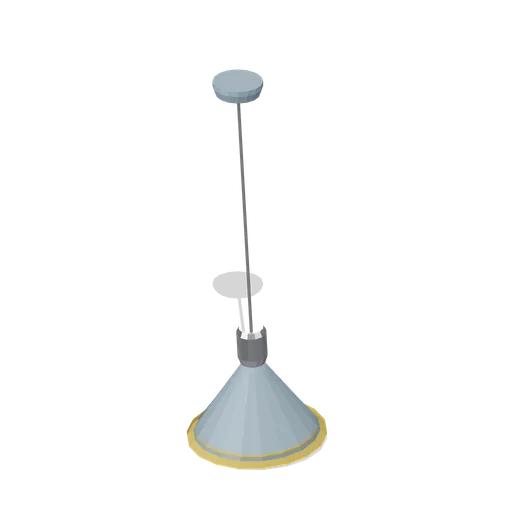 Swinging pendant lamp on a cord (Animated Mechanisms Kit)