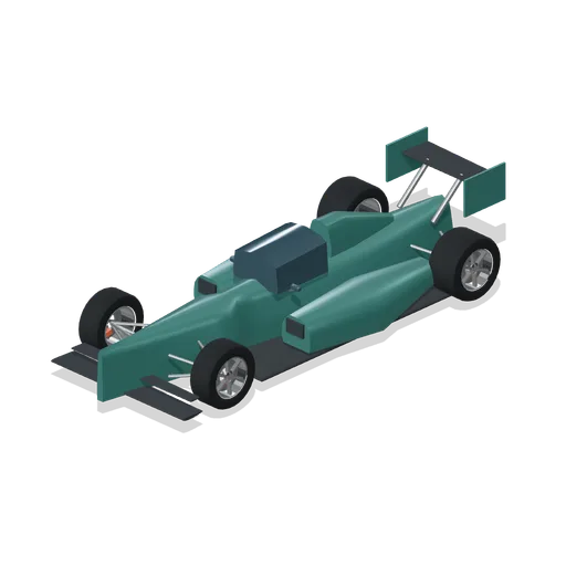 Oval open-wheeler with aeroscreen (Grand Prix Circuit and Open-Wheel Cars)