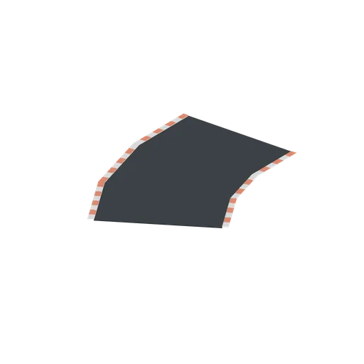 Forty-five degree circuit corner (Grand Prix Circuit and Open-Wheel Cars)
