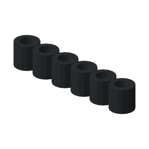 Straight tyre-stack wall (Grand Prix Circuit and Open-Wheel Cars)