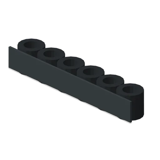 Belt-faced tyre barrier (Grand Prix Circuit and Open-Wheel Cars)