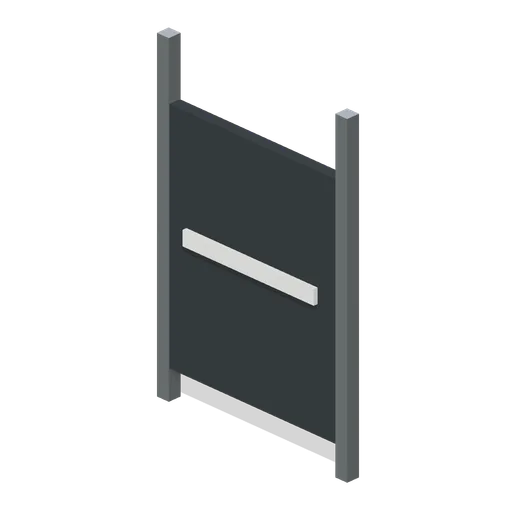 Blank pit signal board (Grand Prix Circuit and Open-Wheel Cars)