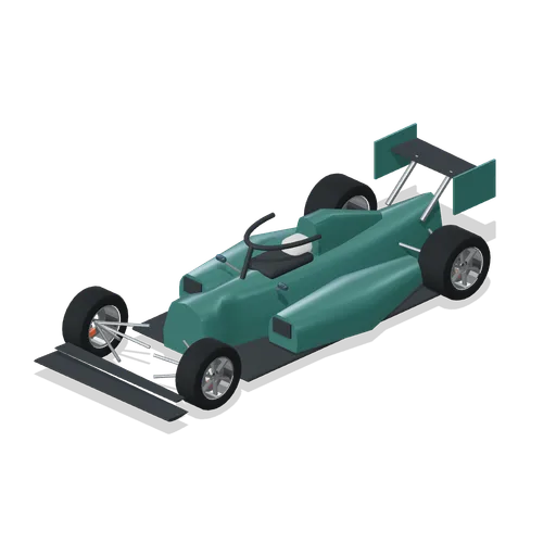 Current car with nose removed (Grand Prix Circuit and Open-Wheel Cars)