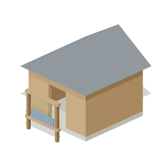 Weavers Workshop (Medieval RTS Faction Buildings)