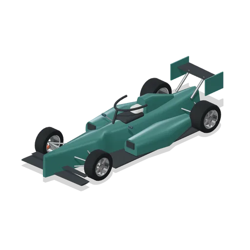 Current car high-downforce wing (Grand Prix Circuit and Open-Wheel Cars)