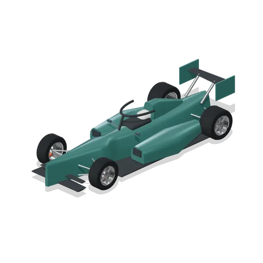 Current car low-downforce wing (Grand Prix Circuit and Open-Wheel Cars)