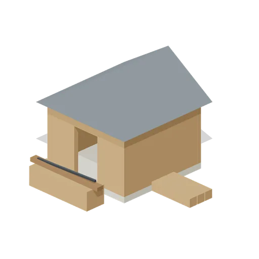 Carpenters Shop (Medieval RTS Faction Buildings)