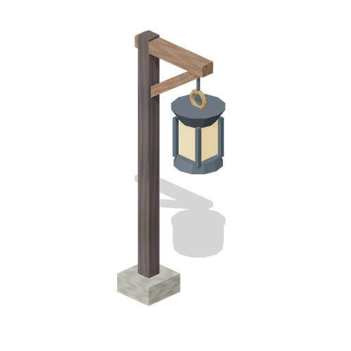 Lantern Watch Courtyard Lantern Post