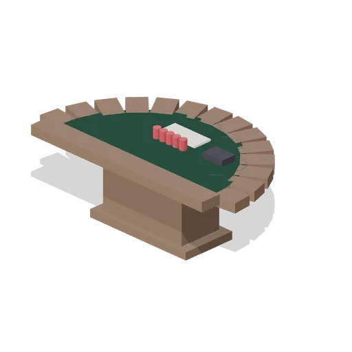 Blackjack Table (Casino Floor and Back Rooms)