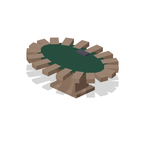 Poker Table (Casino Floor and Back Rooms)