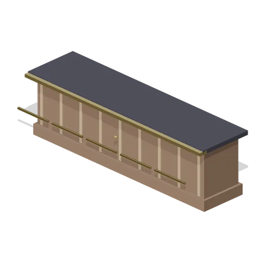 Bar Counter (Casino Floor and Back Rooms)