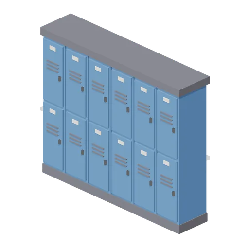 Locker Bank (Casino Floor and Back Rooms)