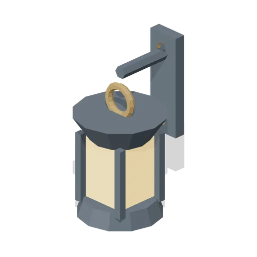 Lantern Watch Hanging Wall Lantern