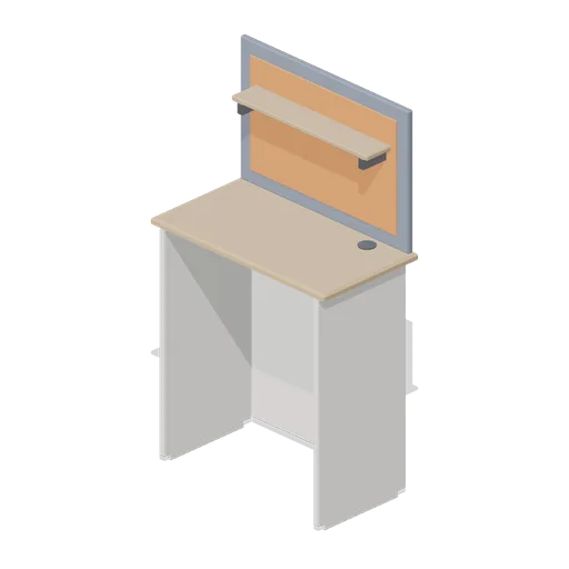 Single touchdown pod (Downtown Office Interiors)
