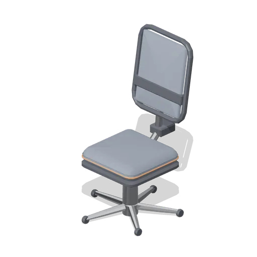 Task chair with mesh back, armless (Downtown Office Interiors)
