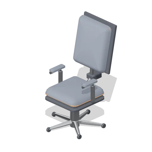 Task chair, upholstered back (Downtown Office Interiors)