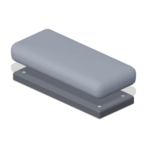Modular soft bench (Downtown Office Interiors)