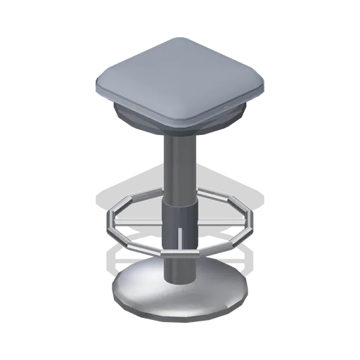 High stool for touchdown bars (Downtown Office Interiors)