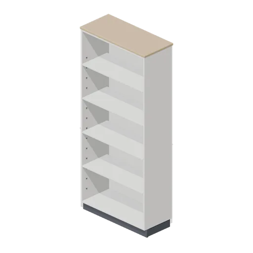 Open office bookcase (Downtown Office Interiors)