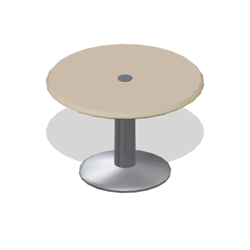 Round meeting table, four person (Downtown Office Interiors)
