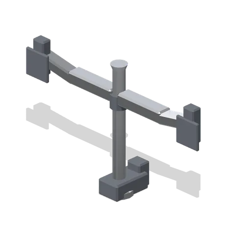 Dual monitor arm (Downtown Office Interiors)