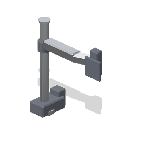Single monitor arm (Downtown Office Interiors)