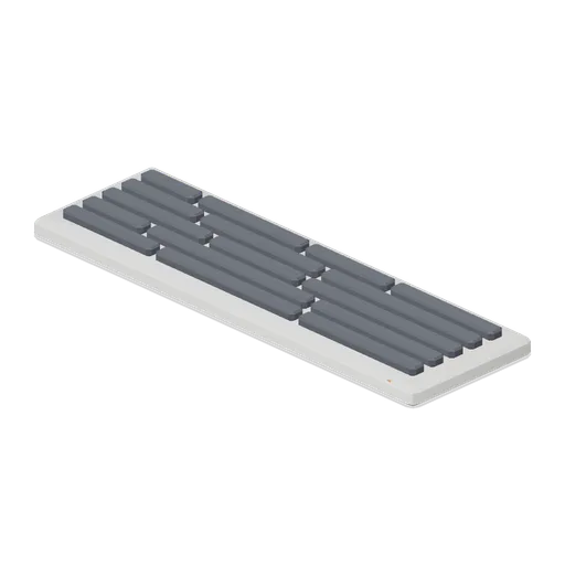 Full-size keyboard (Downtown Office Interiors)