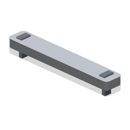 Under-desk cable tray (Downtown Office Interiors)