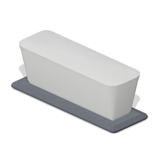 Desk planter trough (Downtown Office Interiors)