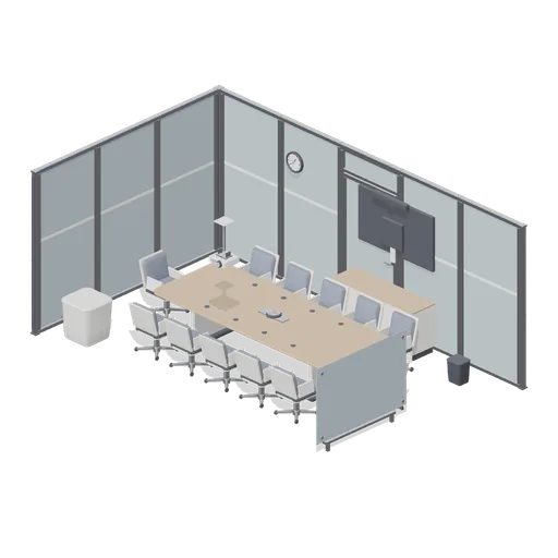Glazed Boardroom (Downtown Office Interiors)
