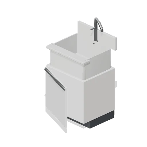 Utility sink unit 600 (Home Appliances and Utility Room)