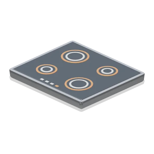 Ceramic hob, four zone (Home Appliances and Utility Room)