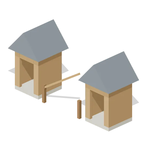 Border Checkpoint (Medieval RTS Faction Buildings)